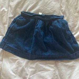 Cat & Jack Denim Skort 5T